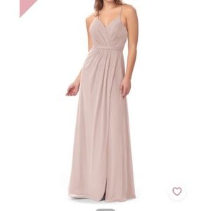 Azazie LUXY dusty rose bridesmaids gown